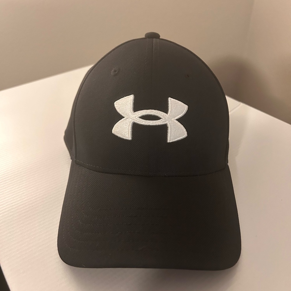 Under Armour black Cap with White Logo